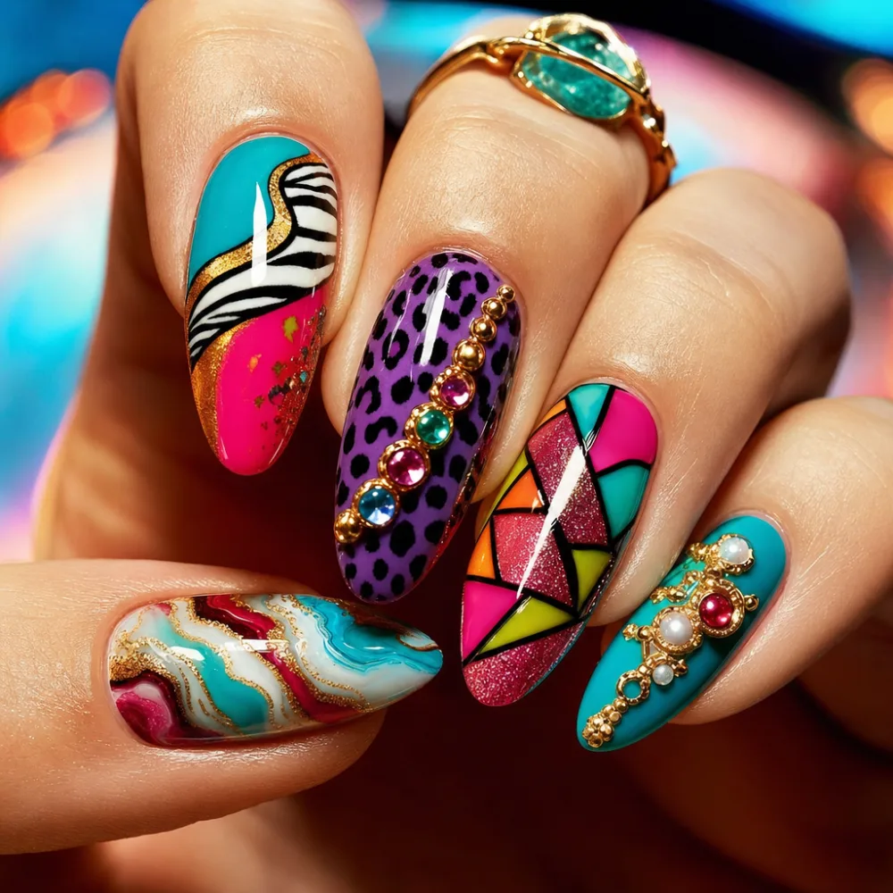 Nail Art at Gilded Petal Nail Studio